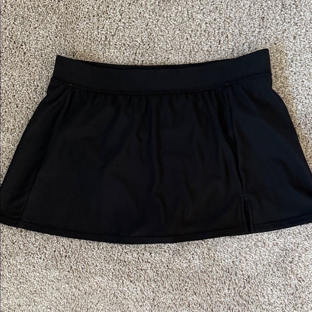 Black Swim Skirt